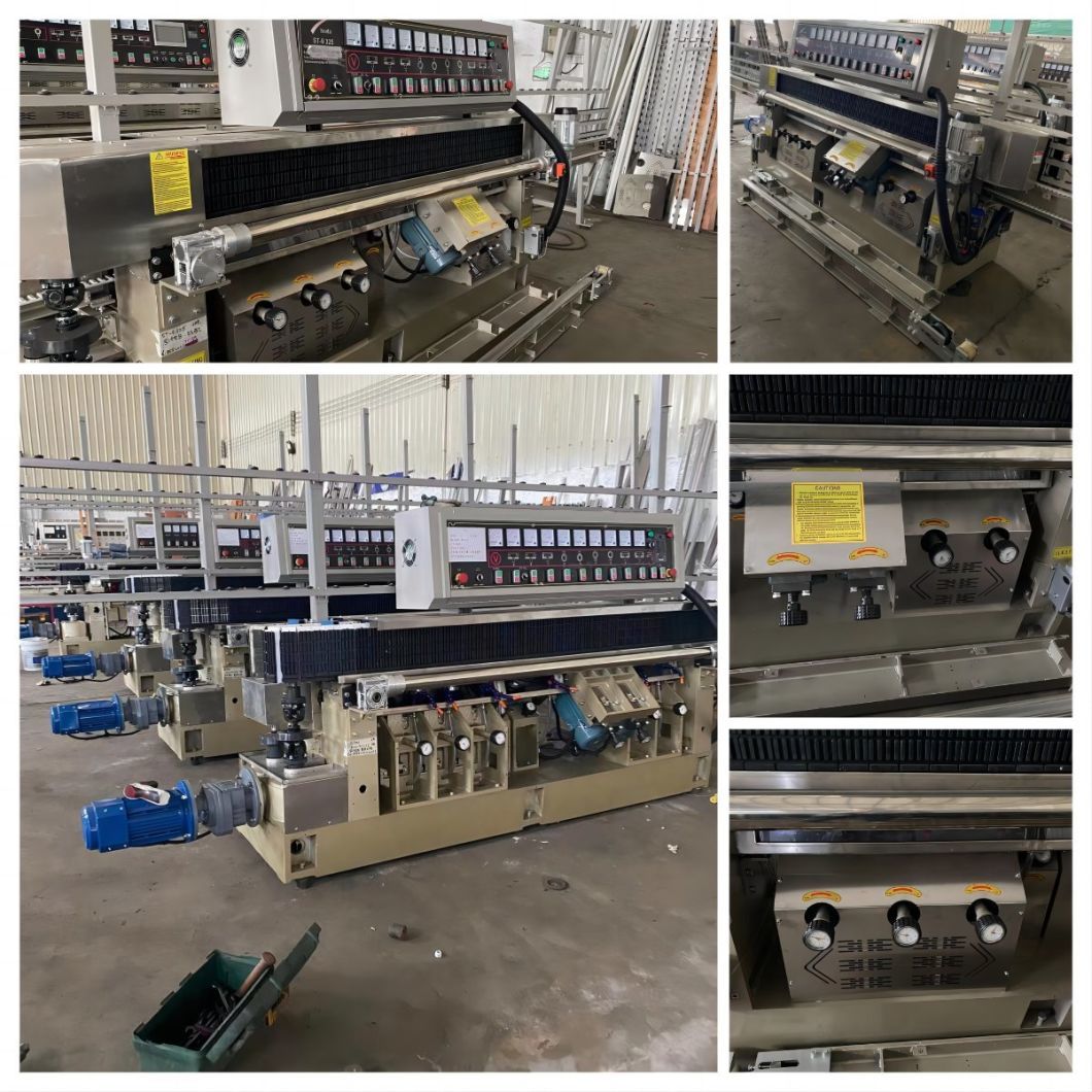 an Economical 9-Axis Glass Linear Beveled Edge Edging Machine with High-Precision Cdoc