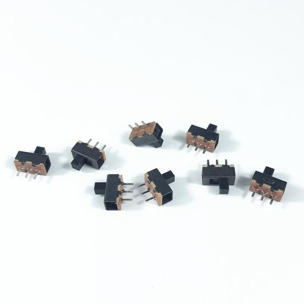 Quality Vertical DIP 1P2T 3 Pin SPDT On Off Toggle Switch for sale