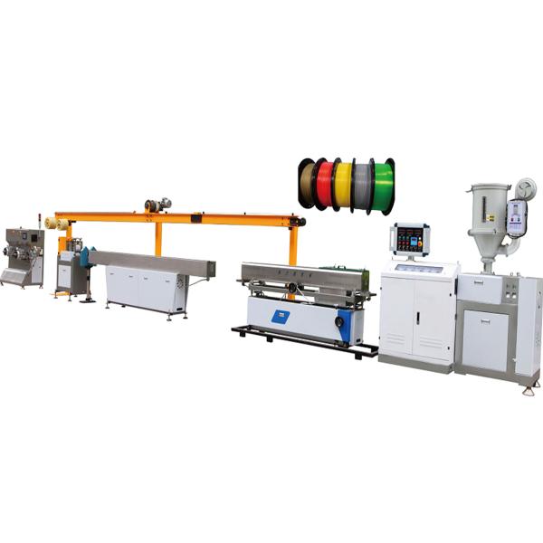 Single - Screw 15kw 3D Printer Filament Machine