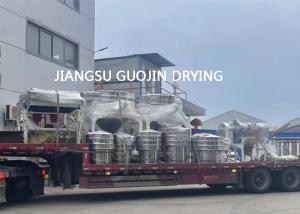 China 2 Discharge Port Rotary Vibrating Shaker Sieve Machine 3 Layers wholesale