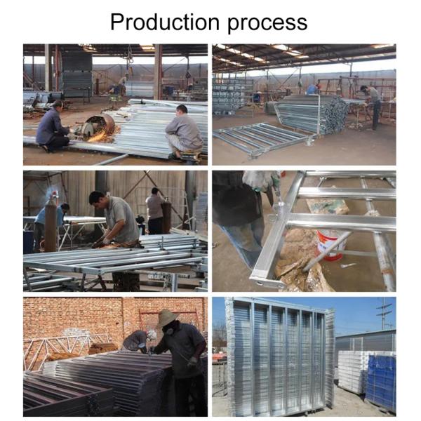 Heavy Duty Galvanized Cattle Yard Horse Fence Panel livestock panels