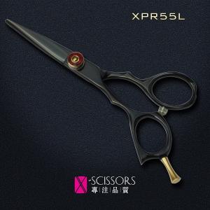 China X-Scissors 440C Steel 5.5&quot; left handed Black Titanium Haidressing Scissors XPR55L wholesale