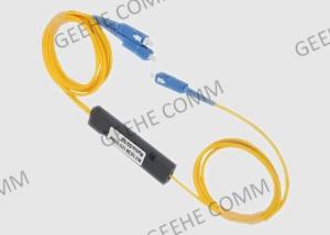 China Outdoor blockless 1.5M SC/APC Fiber Optic Cable Splitter 2 In Out wholesale