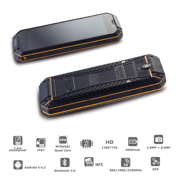 handheld Rugged Computer rugged android nfc phone BP25