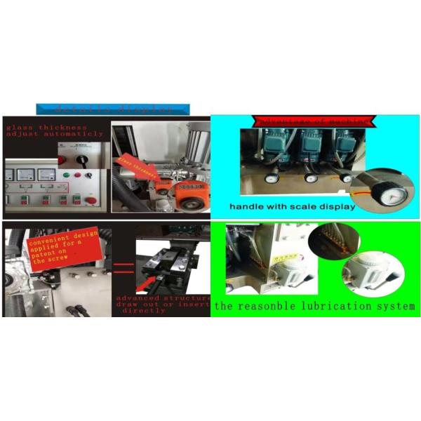 Glass Straight Line Edging Machine Polishing Machine 10 Spindle
