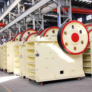 China Customizable Electricity Powered Jaw Crusher Machine With ISO Certification wholesale