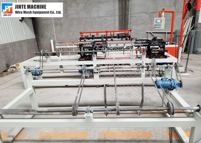 Single wire fully automatic chain link fence machine with CE certificate