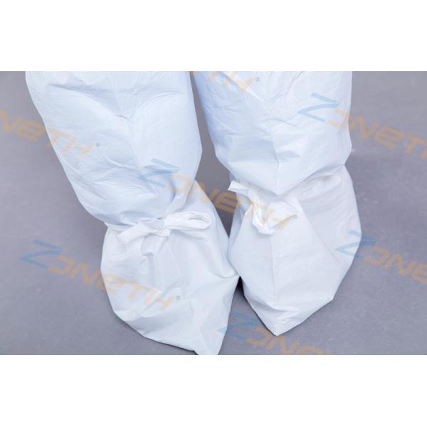 Microporous Disposable Shoe Protectors With Shoe Lace
