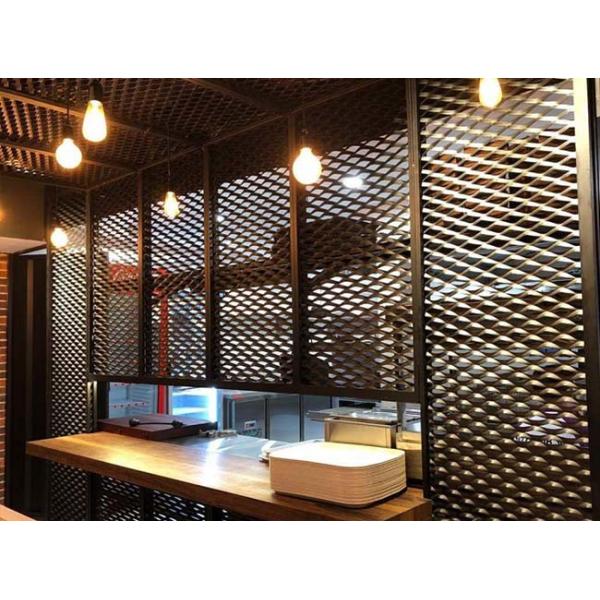 Aluminum Expanded Metal Partition Wall for Both Permanent and Temporary Partition Uses