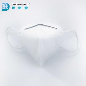 China 9.5cm Elastic Ear Loop Dustproof KN95 Face Mask wholesale