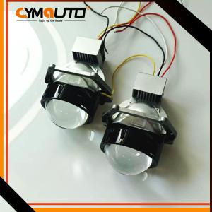 China 66W 3.0 Inch Car Headlight Bulb Bi Led Projector Lens 3 years Warranty wholesale