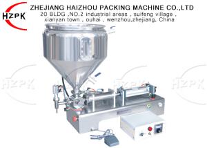 China Fast Speed Semi Automatic Paste Filling Machine 10-100ml High Accuracy wholesale
