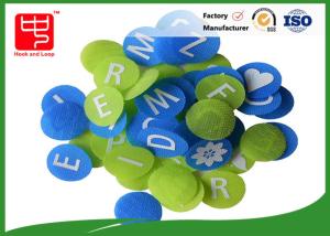 China Round A - Z Hook And Loop Alphabet Letters For Teaching / Word Spell wholesale