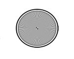Reflective Image Resolution Chart YE042 / Digital Camera Resolution Chart ISO
