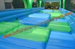Anti-UV Inflatables Obstacle Course , Inflatable Obstacle Jumper 18m