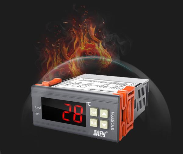 Quality Delay Adjustable Cold Storage Parts STC8000H Digital Temperature Controller for sale