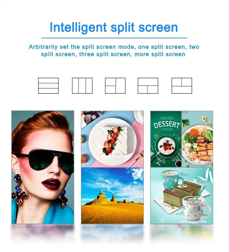 55 Inch Floor Stand Android Digital Signage LCD Advertising Touch Screen Totem Kiosk With Remote Managing Software