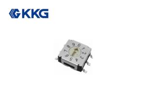 China Waterproof Ac Rotary Switch , 5VDC 10 Position Selector Switch on sale