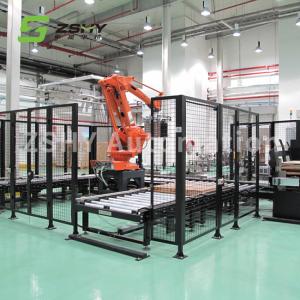 High Speed 30-50pcs/Min Robot Palletizer Automatic Box Palletizer