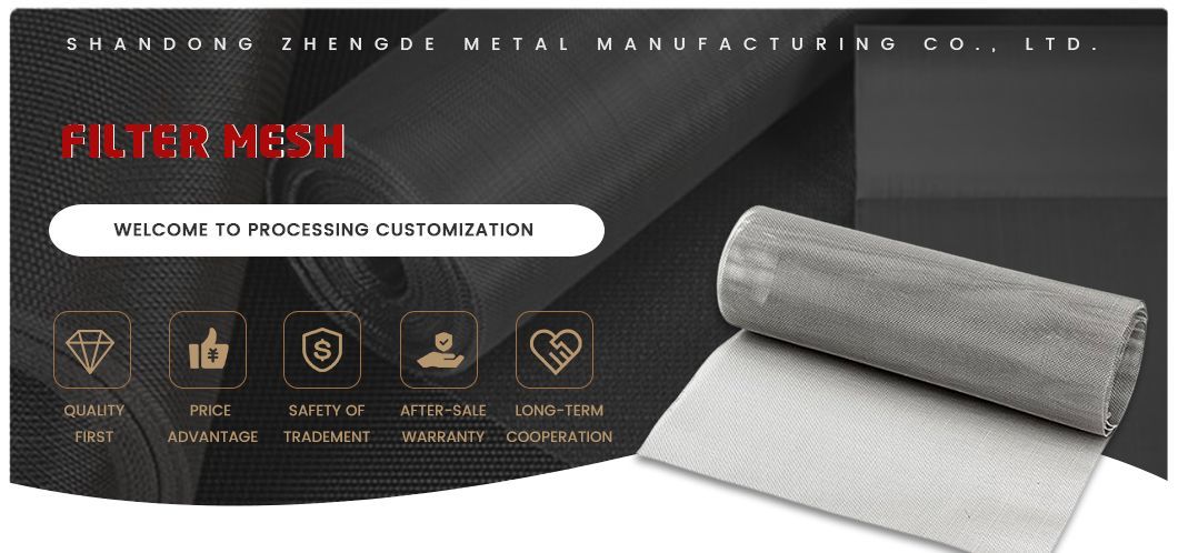 Hot Sale Smooth Grain and Reverse Grain Customized Galvanized Woven Mesh for Industry Agriculture and Science and Technology