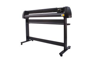 China Manual Paper Cutting Plotter Machine 1350mm With Step Motor wholesale