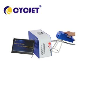 China Handheld Laser Marking Machine High Performance D100 Fiber Laser Printer wholesale