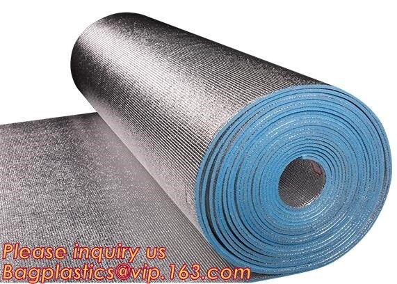 Foil crim kraft insulation,Alu foil FSK insulation, FOIL scrim kraft facing, reflective aluminium foil insulation,bonded