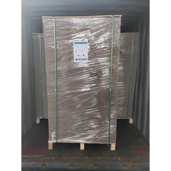 Strong 1.5mm 2mm Thick Black White Laminated Cardboard Sheet For Durable Box