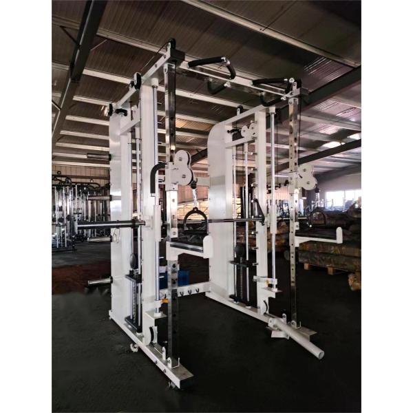 2026 Newest Multi Function Smith Machine Power Rack Leg Press Commercial Gym Fitness Equipment Strength Training Heavy Duty Steel