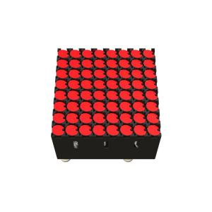 China 30mm Dot Magnetic Flip Dot Display Flip Disk Display Wall Interactive wholesale