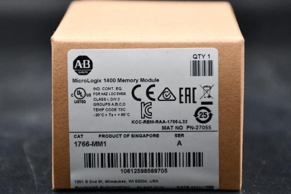 1763-MM1 | AB | MicroLogix 1100 Memory Module