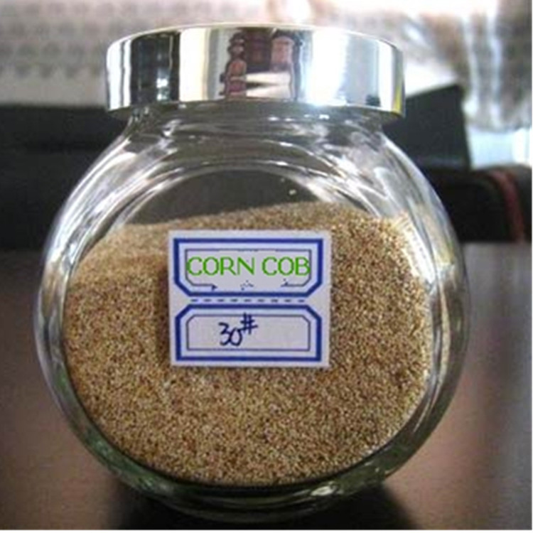 20#/ 40# / 60# Factory price Crushed feed grade natural corn cob grits corncob for Abrasive and polishing