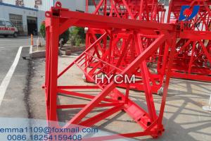 China Mast Sections For Various Project QTZ Tower Cranes Block Type wholesale
