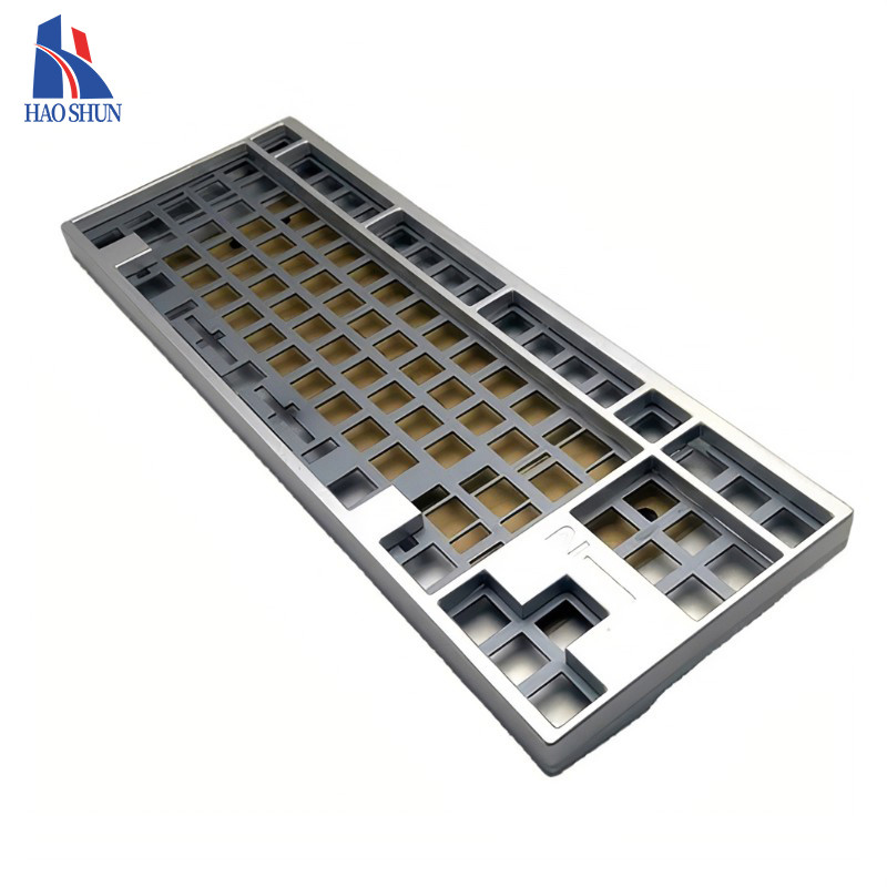 Custom Oem Precision Multicolor Anodizing Aluminum Plastic Cnc Machining Mechanical Keyboard Case