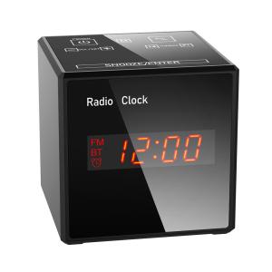 China PIR Motion Wifi Alarm Clock Camera , Table Clock Spy Camera With FCC Approval on sale