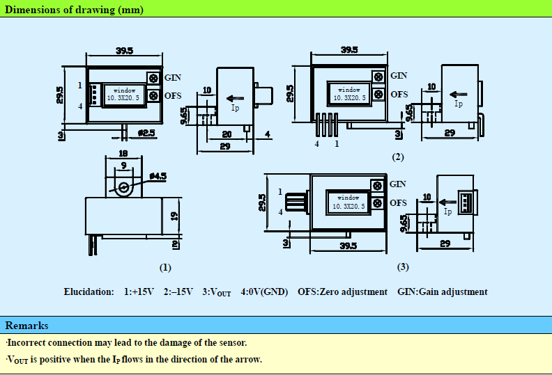 400A Open Loop Hall Effect Current Sensor For Electronic Current Measurement