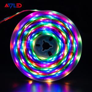 China Individually Addressable RGB Waterproof LED Strip Light DC12V 24V wholesale