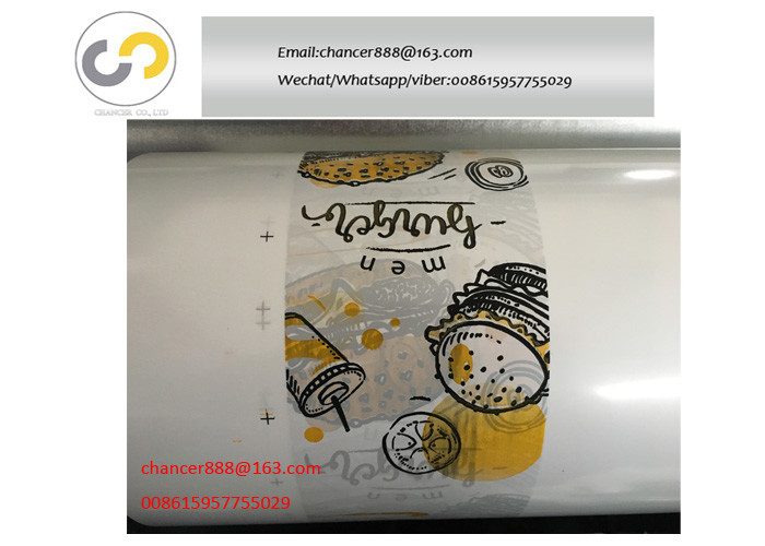 Solvent flexo printing machine price, paper/ PE bag printing machine 4 color for sale