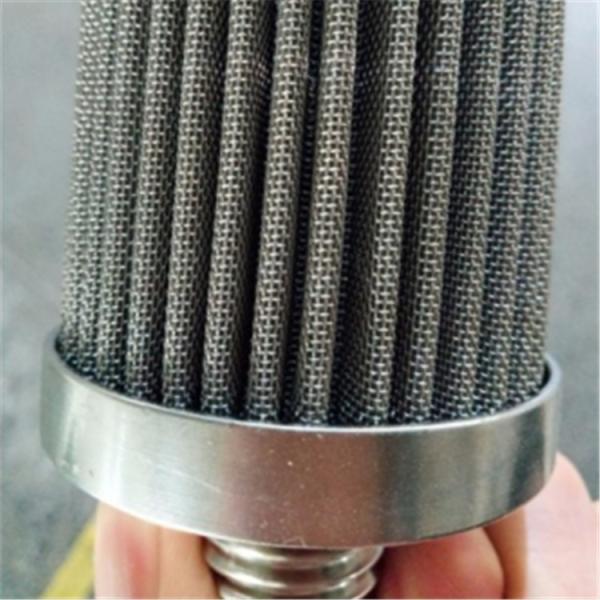 Sintered Wire Mesh 0.68mm Thick Stainless Steel Filter Element