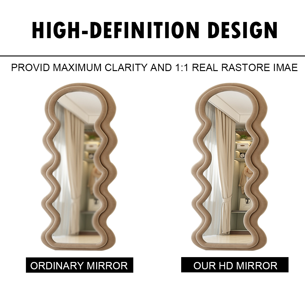 Custom Design High Grade Large Glass Mirrors for Gym and Salon Decorative Wall Decoration
