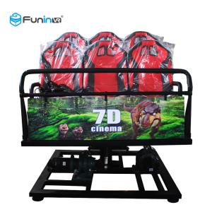 China Dual Projection 7D Movie Theater , Dynamic 5d 9d 12d Cinema With 8 9 12 Seats wholesale