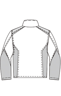 Mens Winter Softshell Jacket , Stretch Windproof Work Jacket