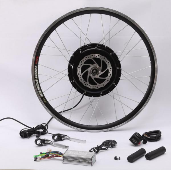 Quality 48v 1500w Speed 50-60 Km/H Hub Motor Kit , Electric Bike Kit With Battery Weight 11.5Kg for sale
