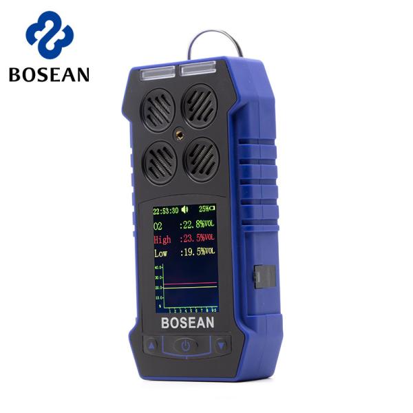 Quality High Accuracy 4 In 1 Gas Monitor Detector For Protection Against Explosions for sale