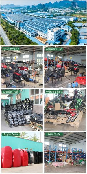Compact Used Old John Farm Deere Agricultural Tractors In Second Hand Agriculture Crawler Tractor Price For Sale