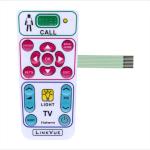Flexible FPC Backlight Membrane Switch Embedded LED Illuminated Membrane Switch