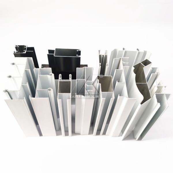6061 Anodized Aluminum Window Frame Extrusion Profiles For Jamb Dominica
