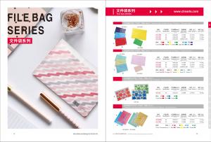 China FILE BAG SERIES-Solid color glossy finished file bag, frosty, glossy offset printing wholesale