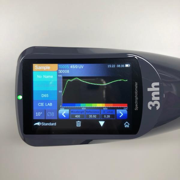 Quality YS4560 45/0 Hunter Lab Spectrophotometer Dual Apertures 8/4mm For Color Measurement for sale