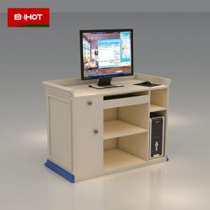 China Simple Supermarket Cash Counter / Restaurant Checkout Counters Multi Function wholesale
